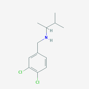 [(3,4-Dichlorophenyl)methyl](3-methylbutan-2-yl)amine