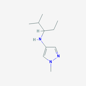 1-methyl-N-(2-methylpentan-3-yl)-1H-pyrazol-4-amine