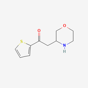 2-(Morpholin-3-yl)-1-(thiophen-2-yl)ethan-1-one