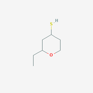 2-Ethyloxane-4-thiol