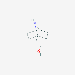 2-{7-Azabicyclo[2.2.1]heptan-1-yl}ethan-1-ol