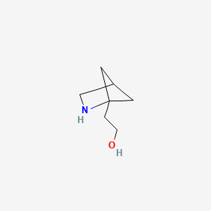 2-{2-Azabicyclo[2.1.1]hexan-1-yl}ethan-1-ol