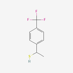 1-[4-(Trifluoromethyl)phenyl]ethane-1-thiol