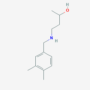 4-{[(3,4-Dimethylphenyl)methyl]amino}butan-2-ol