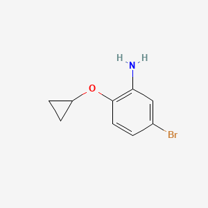 5-Bromo-2-cyclopropoxyaniline