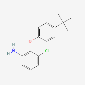 2-[4-(Tert-butyl)phenoxy]-3-chlorophenylamine