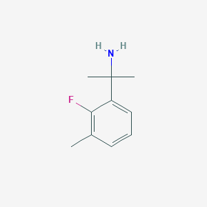 2-(2-Fluoro-3-methylphenyl)propan-2-amine