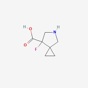 7-Fluoro-5-azaspiro[2.4]heptane-7-carboxylic acid