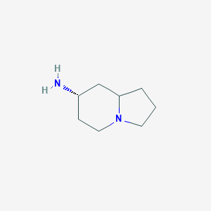 (7S)-Octahydroindolizin-7-amine