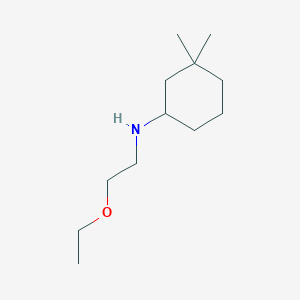 N-(2-ethoxyethyl)-3,3-dimethylcyclohexan-1-amine