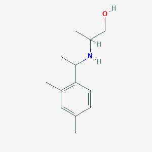 2-{[1-(2,4-Dimethylphenyl)ethyl]amino}propan-1-ol