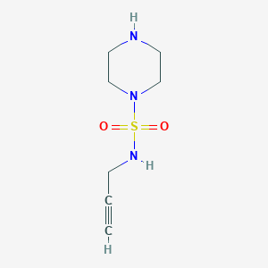 N-(Prop-2-yn-1-yl)piperazine-1-sulfonamide