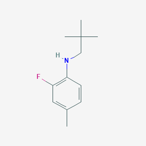 N-(2,2-dimethylpropyl)-2-fluoro-4-methylaniline