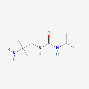 3-(2-Amino-2-methylpropyl)-1-(propan-2-yl)urea