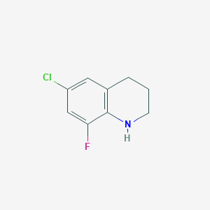 6-Chloro-8-fluoro-1,2,3,4-tetrahydroquinoline