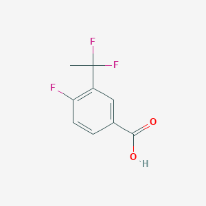 3-(1,1-Difluoro-ethyl)-4-fluoro-benzoic acid