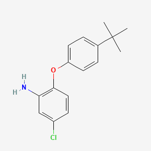 2-[4-(Tert-butyl)phenoxy]-5-chlorophenylamine
