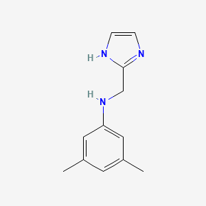 N-(1H-imidazol-2-ylmethyl)-3,5-dimethylaniline