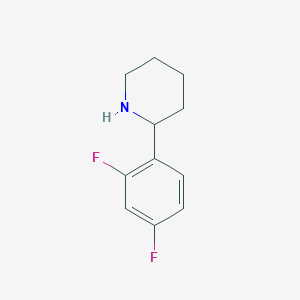 2-(2,4-Difluorophenyl)piperidine