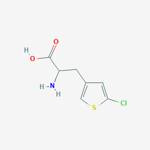 2-Amino-3-(5-chlorothiophen-3-yl)propanoic acid