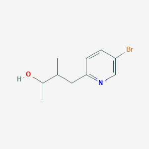 4-(5-Bromopyridin-2-yl)-3-methylbutan-2-ol