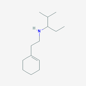 [2-(Cyclohex-1-en-1-yl)ethyl](2-methylpentan-3-yl)amine