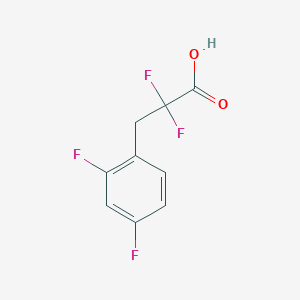 3-(2,4-Difluorophenyl)-2,2-difluoropropanoic acid