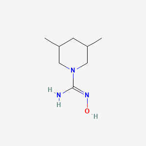 N'-hydroxy-3,5-dimethylpiperidine-1-carboximidamide