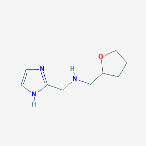 (1H-Imidazol-2-ylmethyl)(oxolan-2-ylmethyl)amine