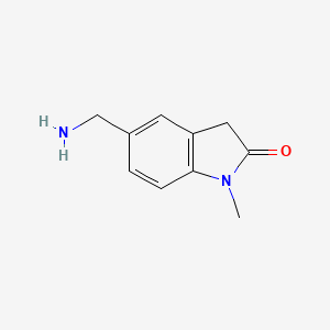 5-(Aminomethyl)-1-methylindolin-2-one