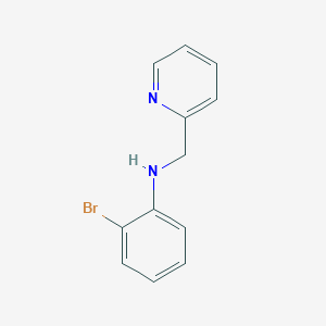 2-bromo-N-(pyridin-2-ylmethyl)aniline