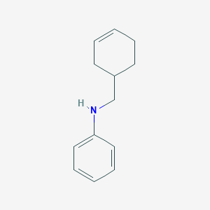 N-(cyclohex-3-en-1-ylmethyl)aniline