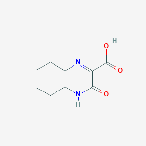 3-Oxo-3,4,5,6,7,8-hexahydroquinoxaline-2-carboxylic acid