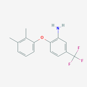 2-(2,3-Dimethylphenoxy)-5-(trifluoromethyl)aniline