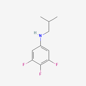 3,4,5-trifluoro-N-(2-methylpropyl)aniline