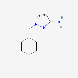 1-[(4-Methylcyclohexyl)methyl]-1H-pyrazol-3-amine