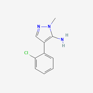 4-(2-Chlorophenyl)-1-methyl-1H-pyrazol-5-amine