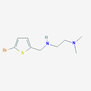 [(5-Bromothiophen-2-YL)methyl][2-(dimethylamino)ethyl]amine