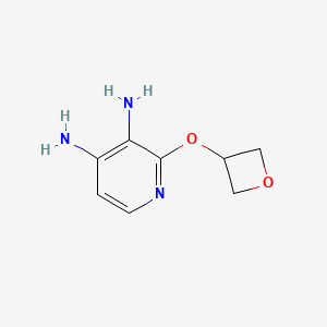 2-(Oxetan-3-yloxy)pyridine-3,4-diamine