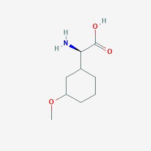 (2R)-2-Amino-2-(3-methoxycyclohexyl)acetic acid