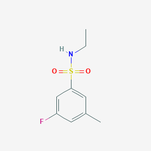 N-Ethyl-3-fluoro-5-methylbenzene-1-sulfonamide