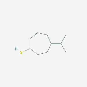 4-(Propan-2-yl)cycloheptane-1-thiol