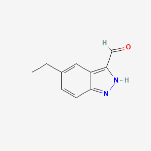 5-Ethyl-1H-indazole-3-carbaldehyde