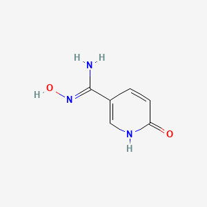 N-hydroxy-6-oxo-1,6-dihydropyridine-3-carboxamidine