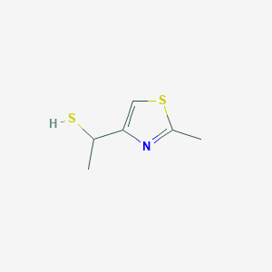 1-(2-Methyl-1,3-thiazol-4-yl)ethane-1-thiol