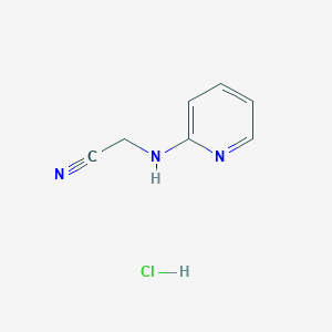 2-[(Pyridin-2-yl)amino]acetonitrile hydrochloride