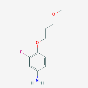 3-Fluoro-4-(3-methoxypropoxy)aniline