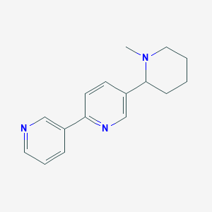 molecular formula C16H19N3 B132836 阿那巴胺 CAS No. 400738-05-8
