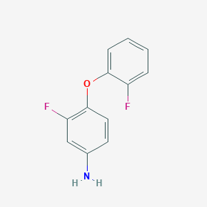 3-Fluoro-4-(2-fluorophenoxy)aniline