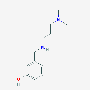 3-(((3-(Dimethylamino)propyl)amino)methyl)phenol